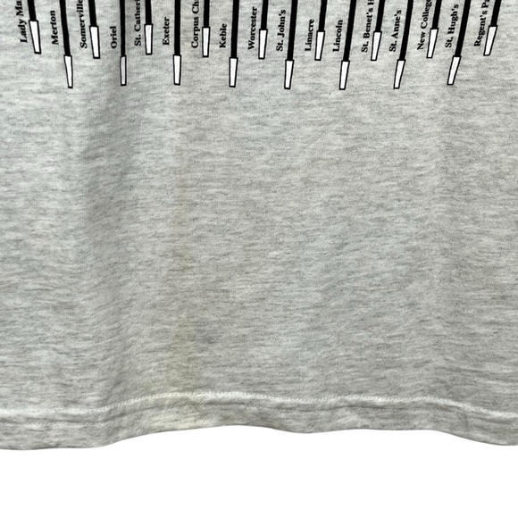 Vintage Oxford University “The Blades” Crew T-Shirt XL NWT Fruit of the Loom - Picture 8 of 12